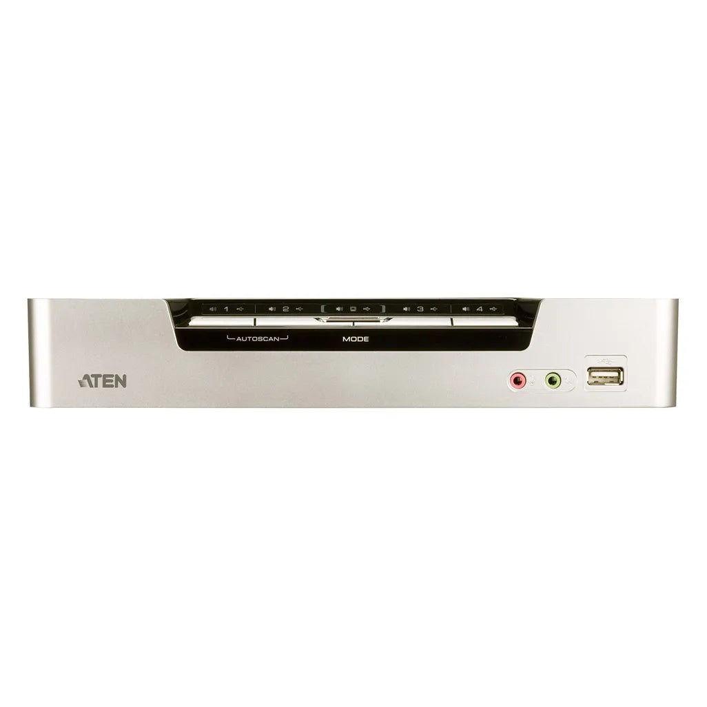 GUNMANSA ATEN 4-port USB HDMI KVMP Switch/W/(US/EU/OUT) ADP. ATEN