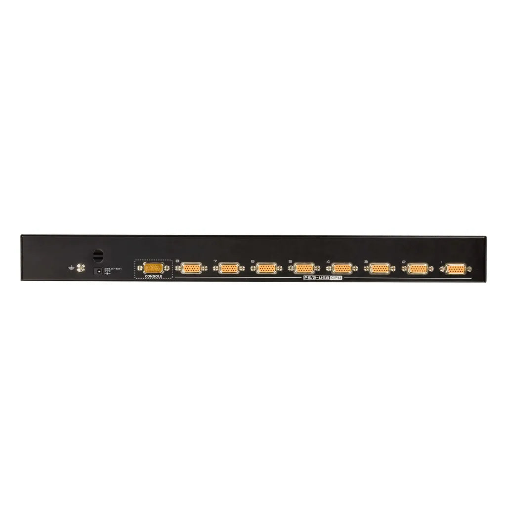 GUNMANSA ATEN 8-Port PS/2-USB  VGA KVM Switch /Cascade/W/(US/EU/OUT) ADP. ATEN