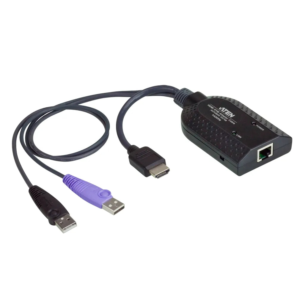 GUNMANSA ATEN USB HDMI Virtual Media KVM Adapter W/CAC/ATEN ALTUSEN