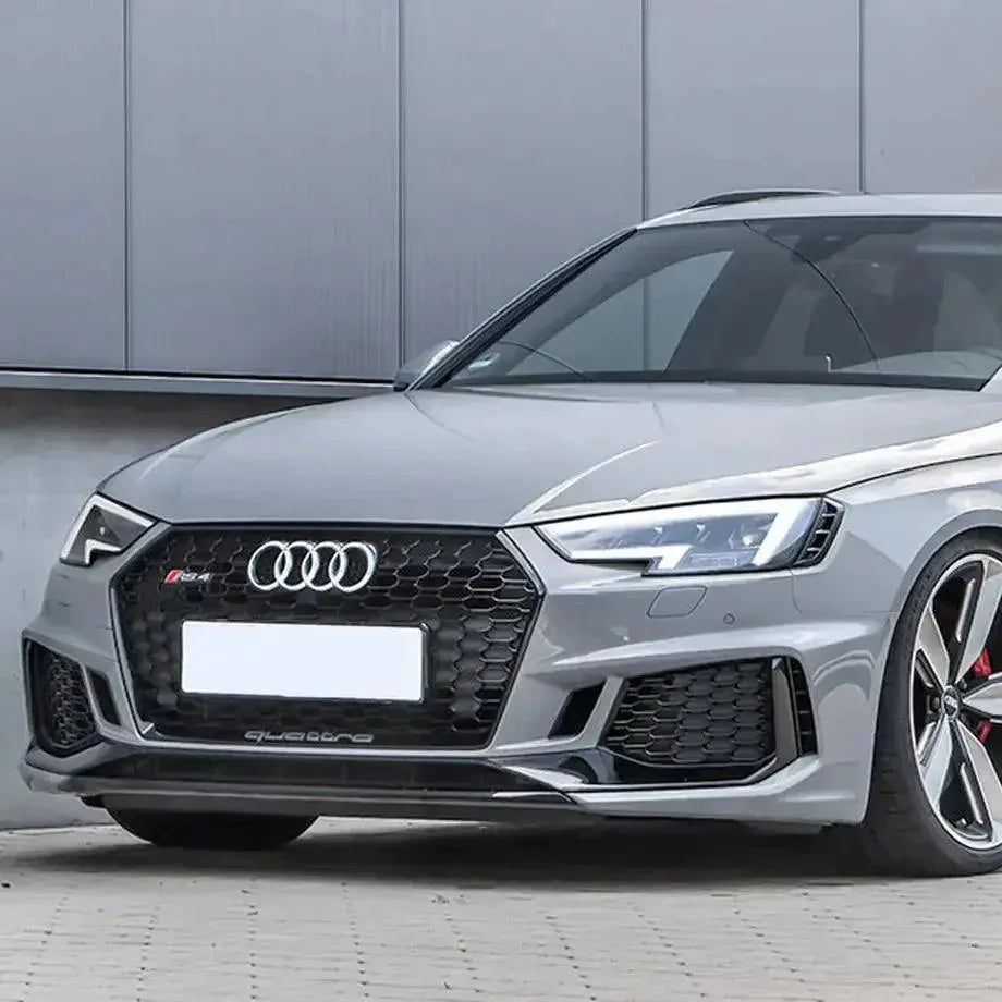 GUNMANSA Audi A4 B9 RS4 (16-18) Style Plastic Upgrade Front Bumper