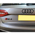 GUNMANSA Audi RS4 Lettering Badge - Gloss Black