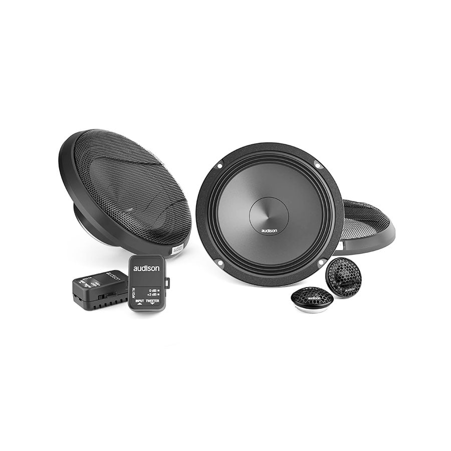 GUNMANSA Audison APK 165 Prima Series 345w/115rms 2way Component Speaker System