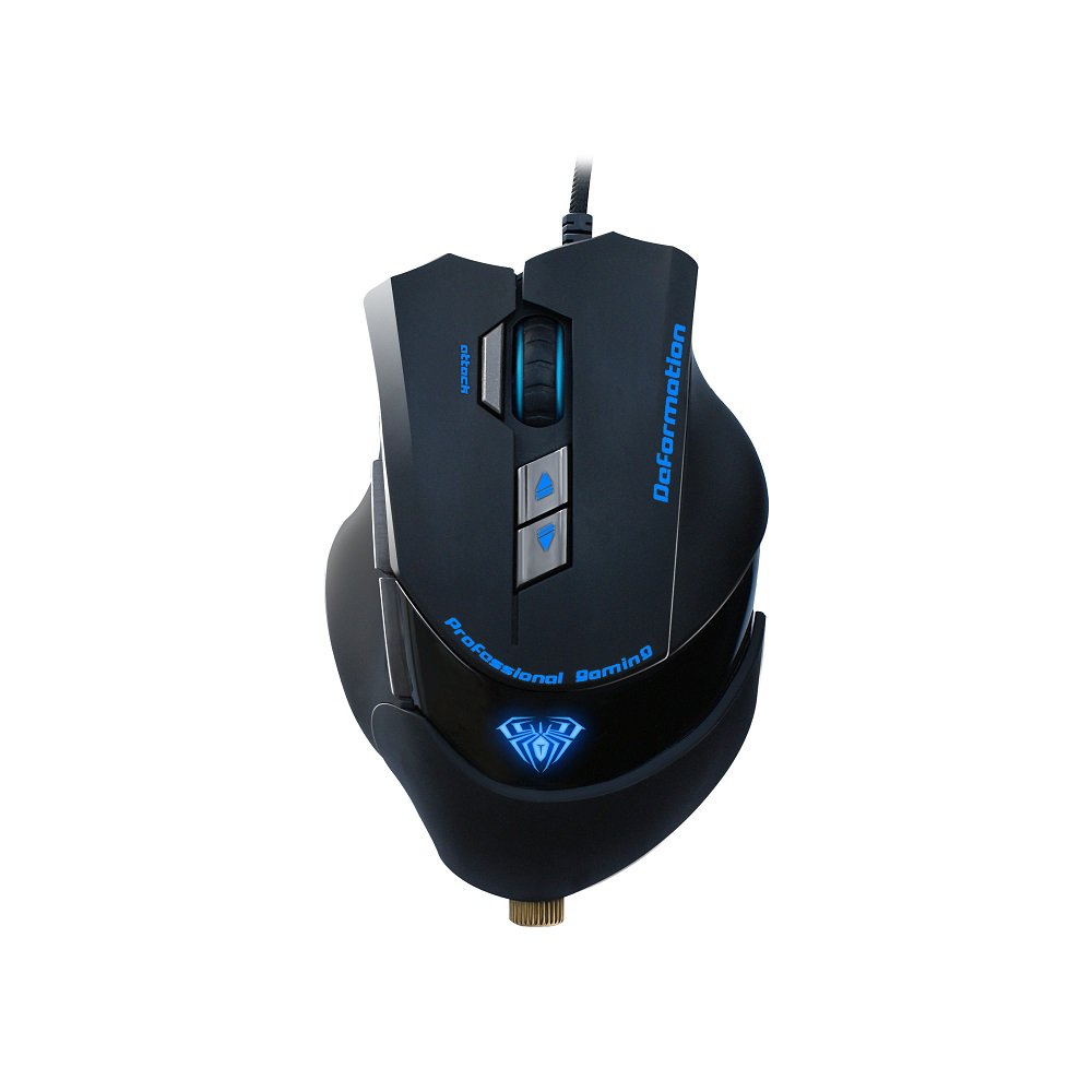 GUNMANSA AULA Emperor Hate SI-983 Wired Gaming Mouse with 400-2000DPI