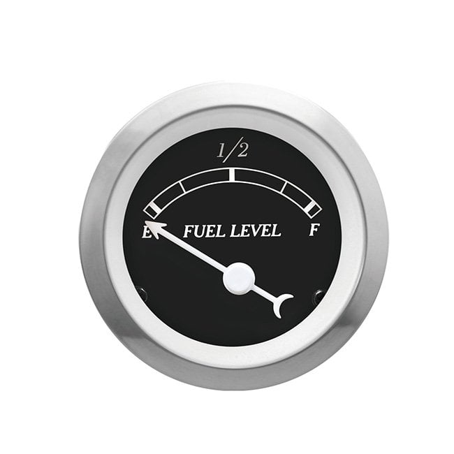 GUNMANSA Autogauge 52mm Fuel Level Gauge (Black Face)