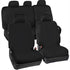 GUNMANSA Autoworx 9 Piece Full Set Universal Car Seat Covers