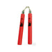 GUNMANSA B.B Foam Chaku w/Blk Bruce Lee Red 12" - E111RBL