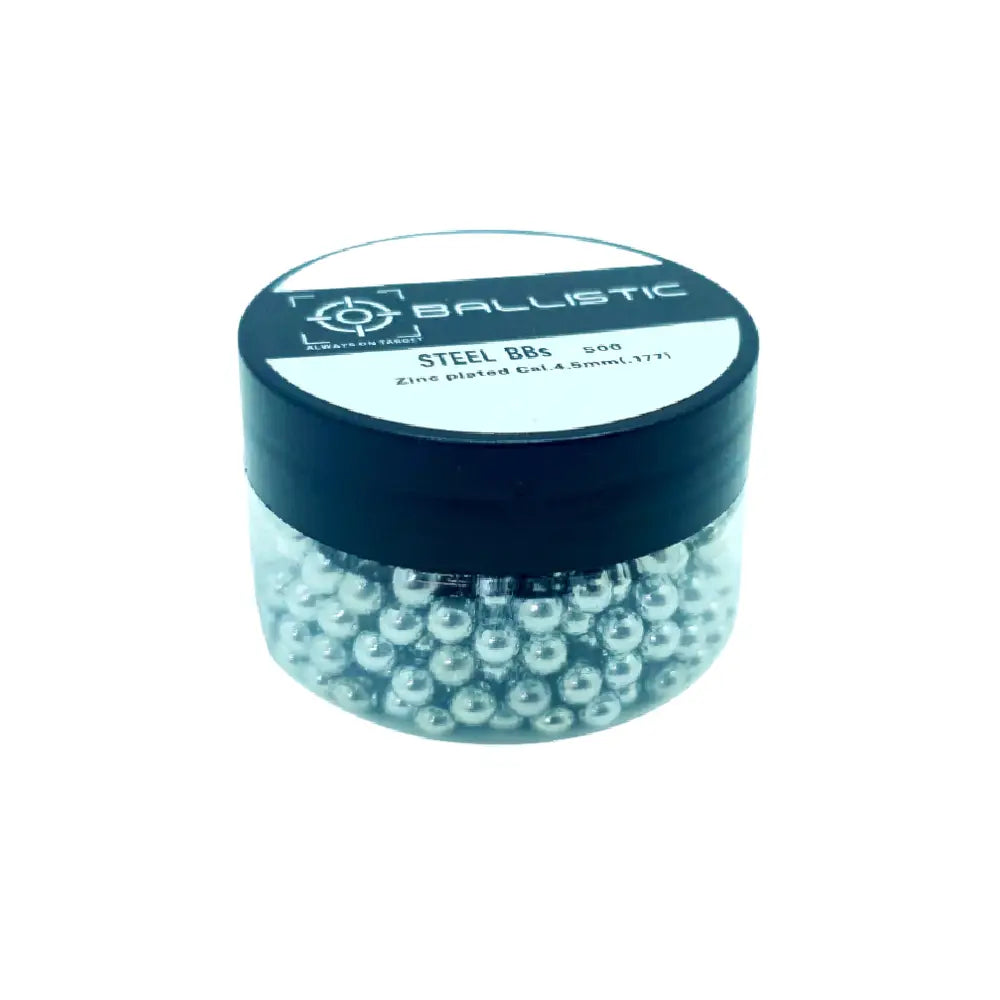 GUNMANSA Ballistic 500 Steel BB Silver 4.5MM