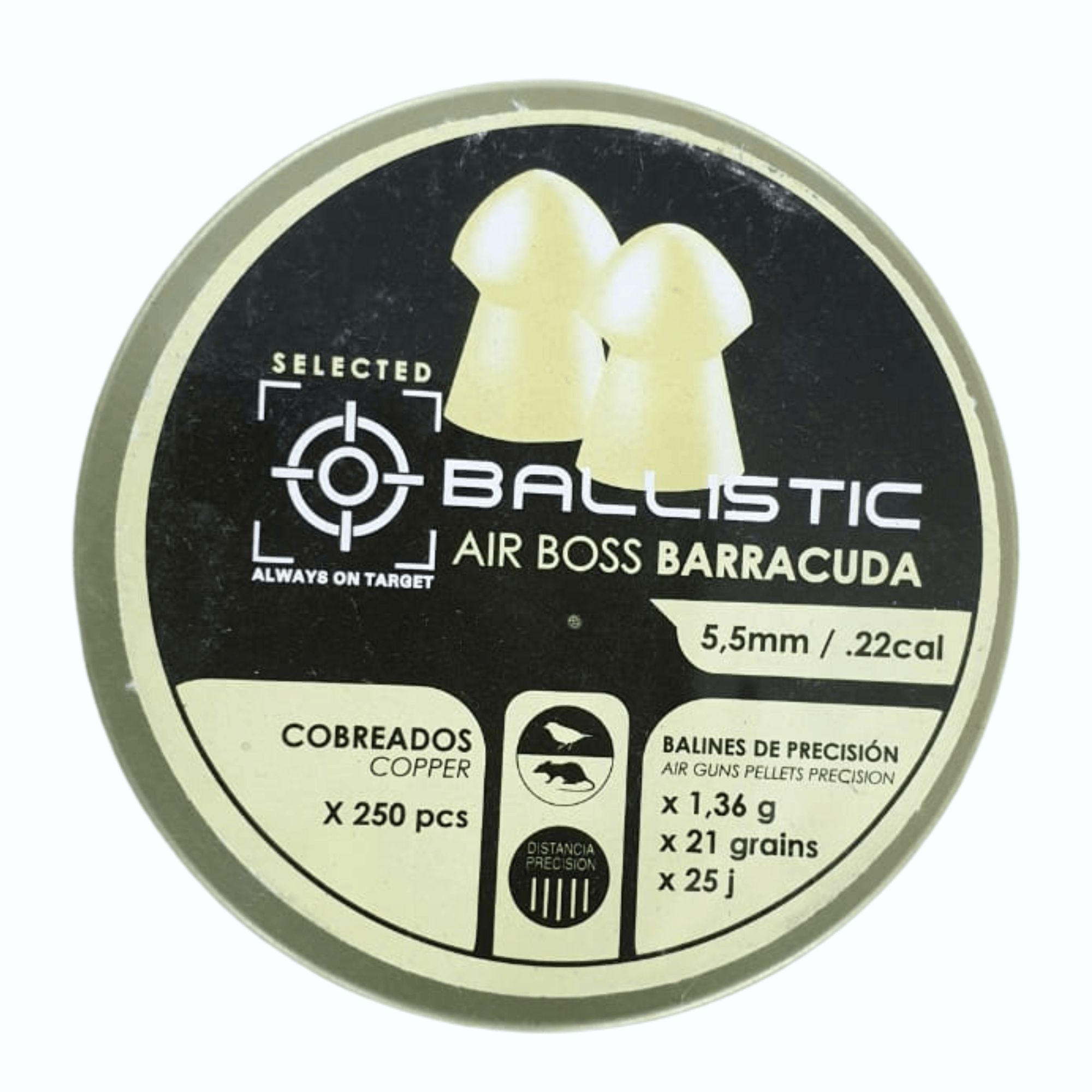 GUNMANSA Ballistic Air Boss Barracuda 5.5mm Pellets