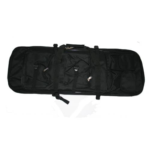 GUNMANSA Ballistic Back Pack Gun Case 118cm Black - BBPGC118-B