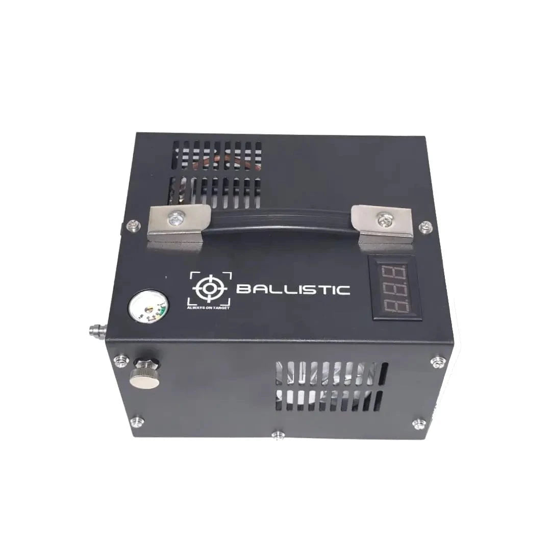 GUNMANSA Ballistic Compact PCP Compressor 12V 300Bar/4500 PSI Black – ZYD12H