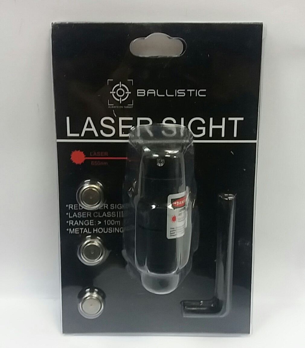 GUNMANSA Ballistic Red Laser APRLS-Type - Picatinny/Weaver
