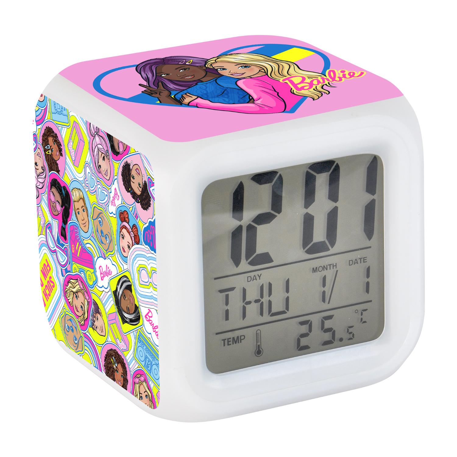 GUNMANSA Barbie Digital Clock - Pink