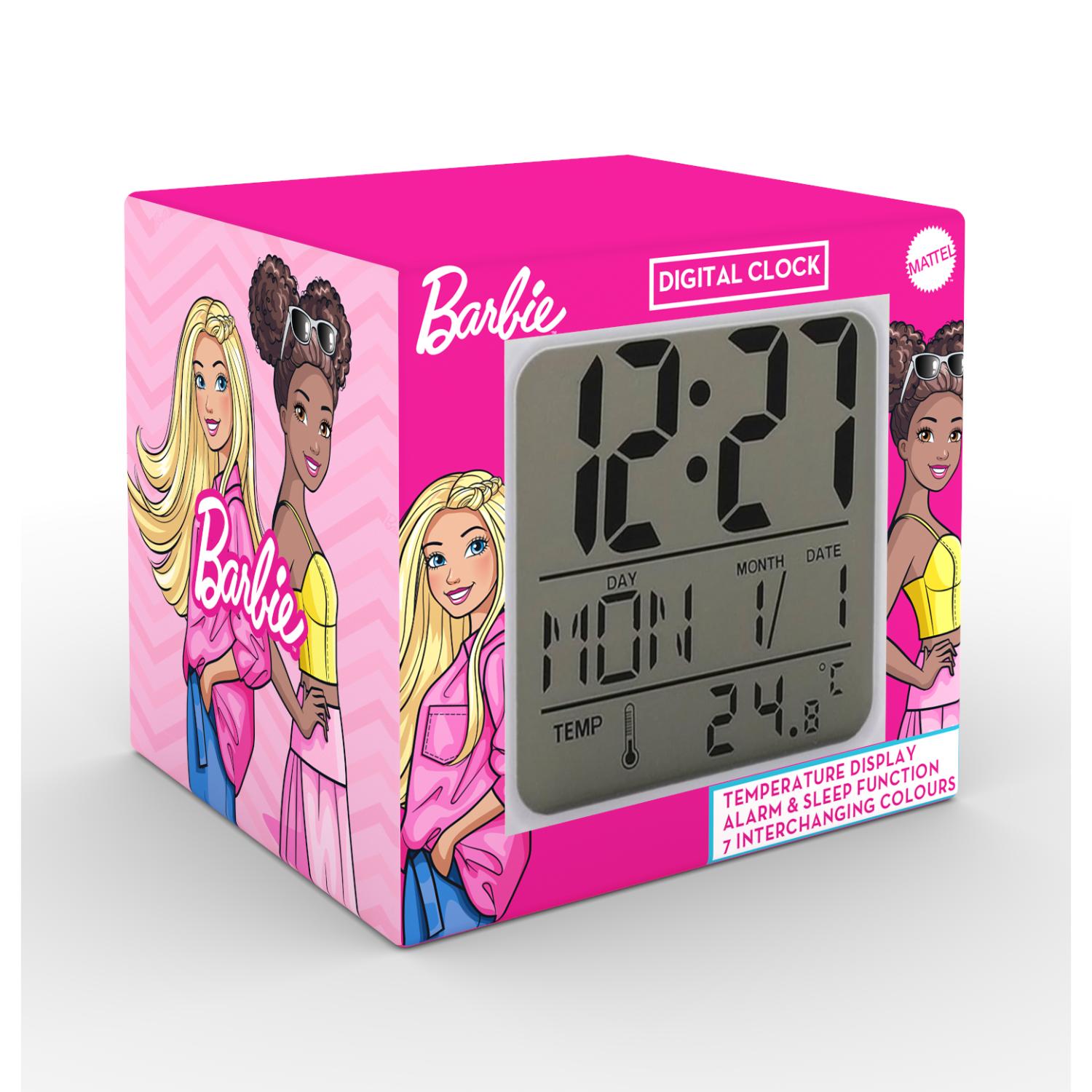 GUNMANSA Barbie Digital Clock - Pink