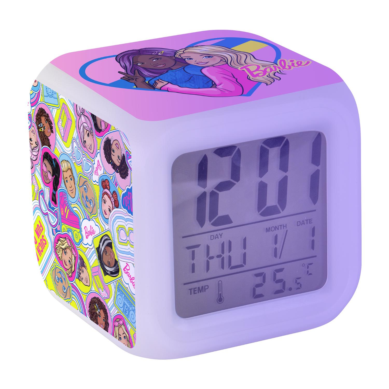 GUNMANSA Barbie Digital Clock - Pink