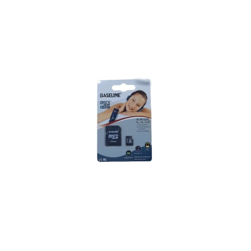 GUNMANSA Baseline 64GB MicroSDHC CL10 Memory Card