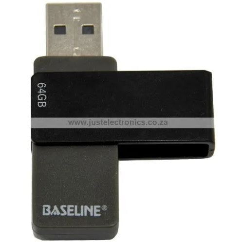 GUNMANSA Baseline 64GB USB 2.0 Swivel Memory Stick