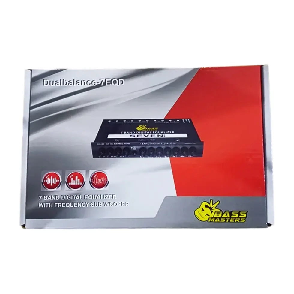 GUNMANSA Bass Masters 7 Band Equalizer