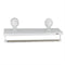 GUNMANSA Bathlux Shelf With Handtowel Rack With Suction Cup