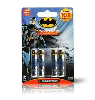 GUNMANSA BATMAN LR03 AAA ALKALINE BATTERIES 4PACK