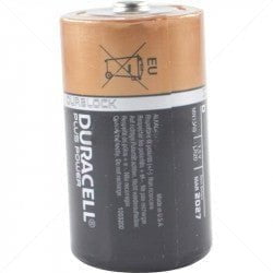 GUNMANSA Battery - 1.5V Size D Duracell Torch 61mm x 33mm Per Each Part No: BA28-3
