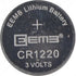 GUNMANSA Battery - Lithium 3V CR1220 12.5mm Part No: BA34-1
