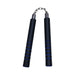 GUNMANSA BB Foam Chaku Black w/Blue Grip 12" - E118