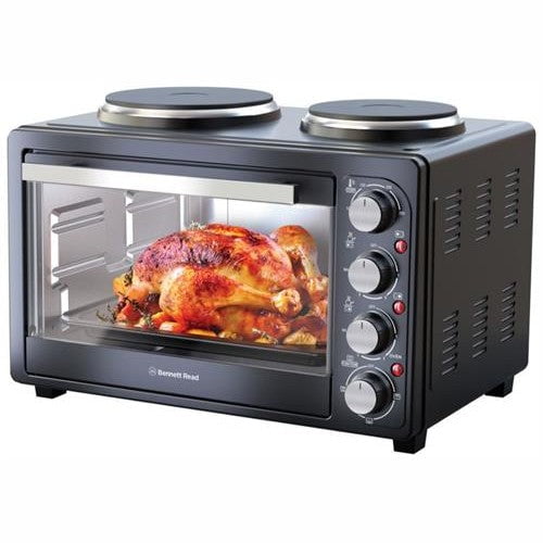 GUNMANSA Bennet Read Compact Oven and 2 x Solid Hot Plate Stove