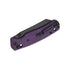 GUNMANSA BESTECH 10Cr15MoV BLACK PAINTED G10 PURPLE HANDLE KNIFE – BMK06B