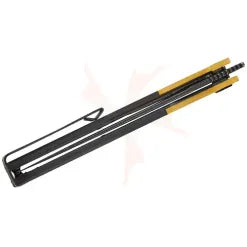 GUNMANSA BESTECH 14C28N BLACK STONEWASH G10 YELLOW&BLACK HANDLE KNIFE – BMK14F