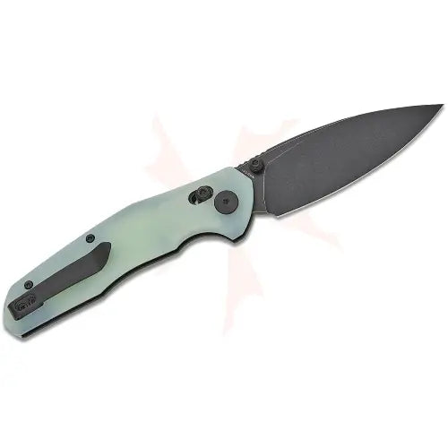 GUNMANSA BESTECH 14C28N SATIN G10 OD JADE HANDLE Knife – BMK02I