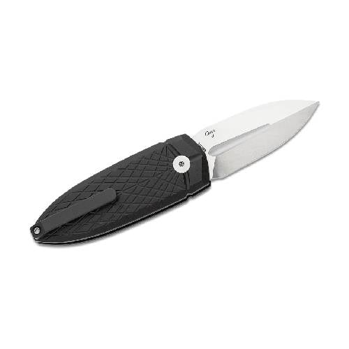 GUNMANSA Bestech BG57B-1 Ququ Black Handle Knife