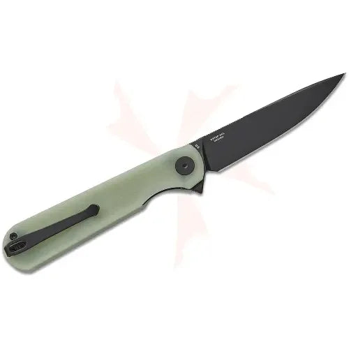 GUNMANSA BESTECH D2 BLACK PVD G10 JADE HANDLE KNIFE – BMK13E