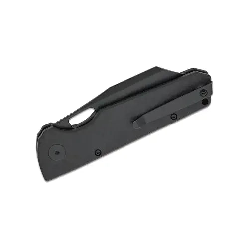 GUNMANSA BESTECH D2 BLACK PVD WITH CARBON FIBRE PATTERN BLACK HANDLE KNIFE – BMK11E