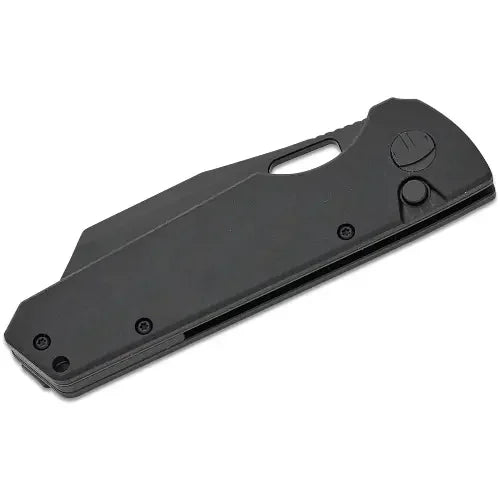 GUNMANSA BESTECH D2 BLACK PVD WITH CARBON FIBRE PATTERN BLACK HANDLE KNIFE – BMK11E