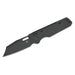 GUNMANSA BESTECH D2 BLACK PVD WITH CARBON FIBRE PATTERN BLACK HANDLE KNIFE – BMK11E