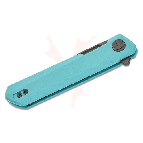 GUNMANSA BESTECH D2 GREY TITANIZED G10 TIFFANY BLUE HANDLE KNIFE – BMK08E
