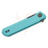 GUNMANSA BESTECH D2 GREY TITANIZED G10 TIFFANY BLUE HANDLE KNIFE – BMK08E