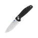 GUNMANSA BESTECH D2 SATIN+FLAT STONE WASH G10 BLACK HANDLE KNIFE – BMK04A