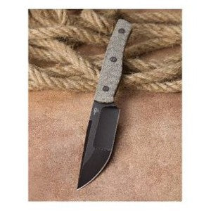 GUNMANSA BESTECH Heidi Blacksmith Green Fixed Blade Knife - BFK04D
