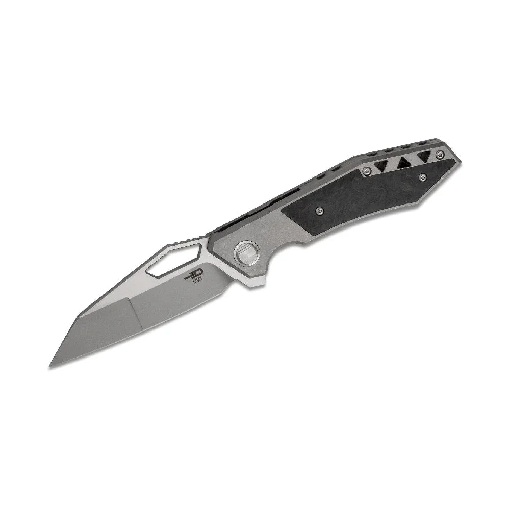 GUNMANSA BESTECH Knives Fractal Flipper Knife - BT1907A
