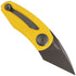 GUNMANSA Bestech Tulip Yellow Grey Titanized Knife G10 14C28N- BG38F