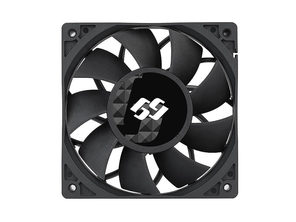 GUNMANSA Bgears B-BLASTERPWM 120 120mm 2 ball bearing PWM fan with speed range from 1000 to 5000 RPM AirFlow 203 CFM 4pin 4wire PWM 12VDC fan