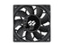 GUNMANSA Bgears B-BLASTERPWM 120 120mm 2 ball bearing PWM fan with speed range from 1000 to 5000 RPM AirFlow 203 CFM 4pin 4wire PWM 12VDC fan