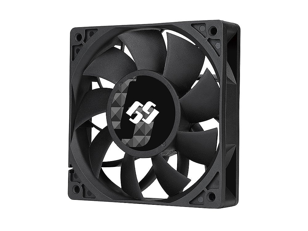 GUNMANSA Bgears B-BLASTERPWM 120 120mm 2 ball bearing PWM fan with speed range from 1000 to 5000 RPM AirFlow 203 CFM 4pin 4wire PWM 12VDC fan