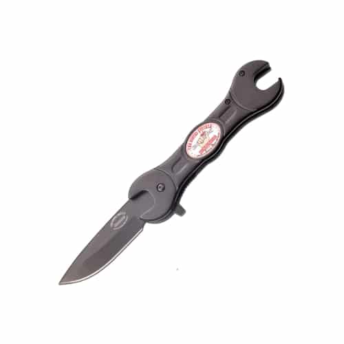 GUNMANSA BKG-A004BK Busted Knuckle Garage Spring Assisted Knife