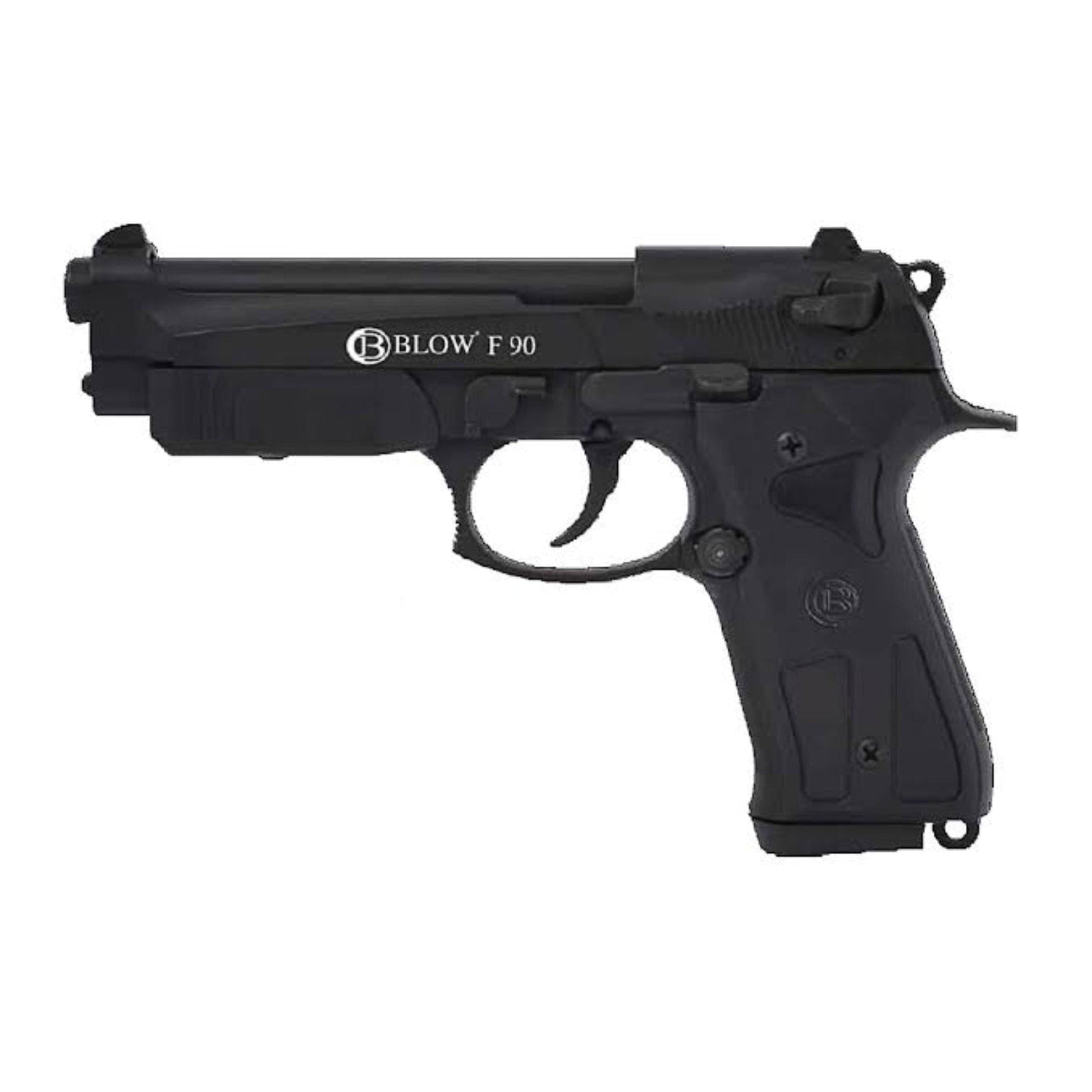 GUNMANSA BLANK GUN Blow F90 Black Blank/Pepper Blank Gun (Semi Auto/15+1/9mm PAK) SPECIAL - GSA