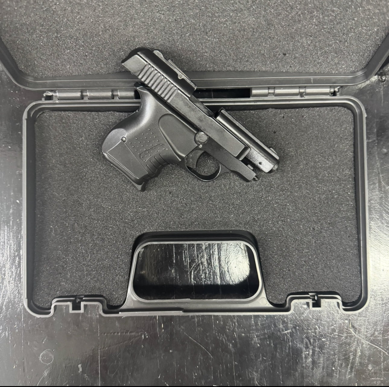 GUNMANSA BLANK GUN Blow Mini 9 Black Blank/Pepper Gun (Semi Auto|5+1|9mm PAK)