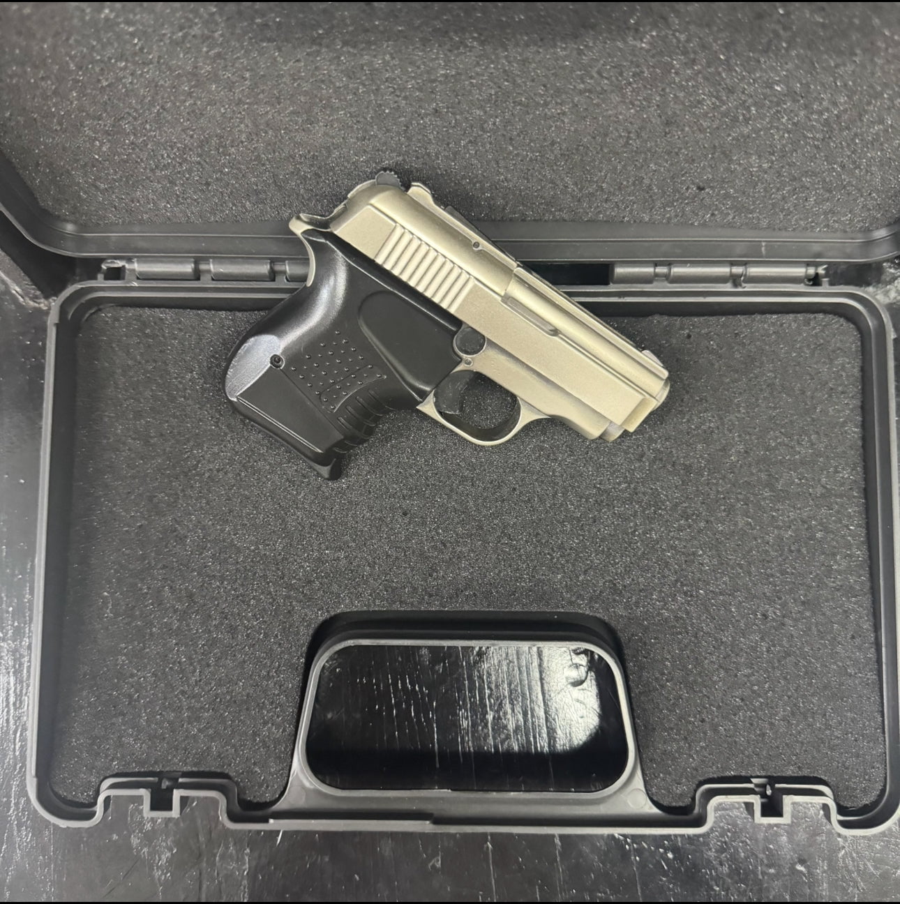 GUNMANSA BLANK GUN Blow Mini 9 Satina Blank/Pepper Gun (Semi Auto|5+1|9mm PAK)