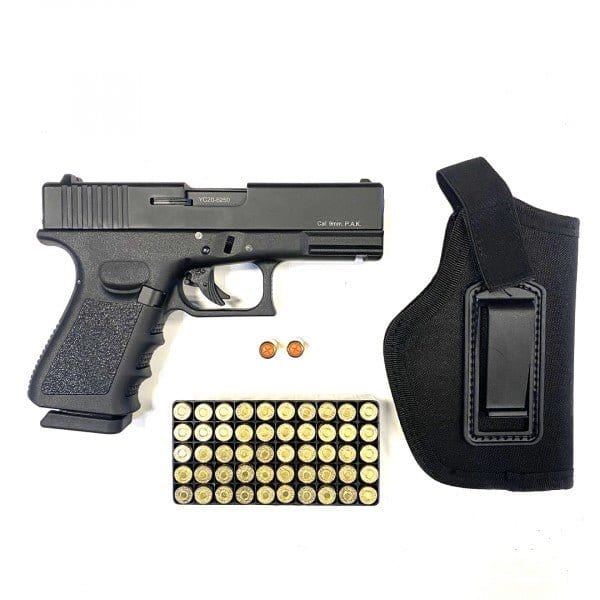 GUNMANSA BLANK GUN COMBO ADD - ON (10 BLANKS + 1 HOLSTER)