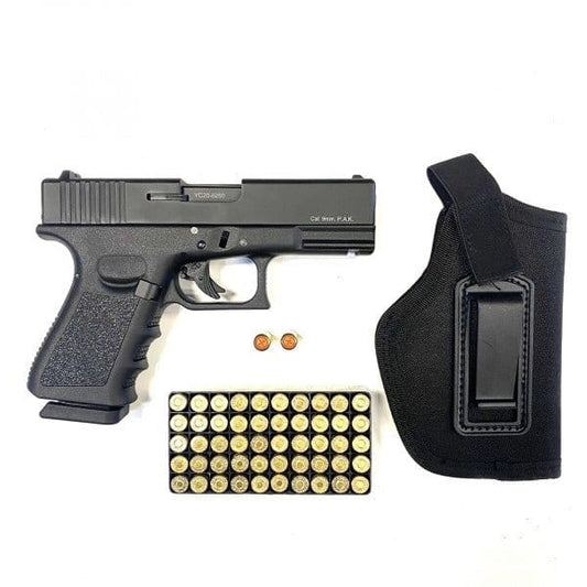 GUNMANSA BLANK GUN COMBO ADD - ON (10 BLANKS + 1 HOLSTER)